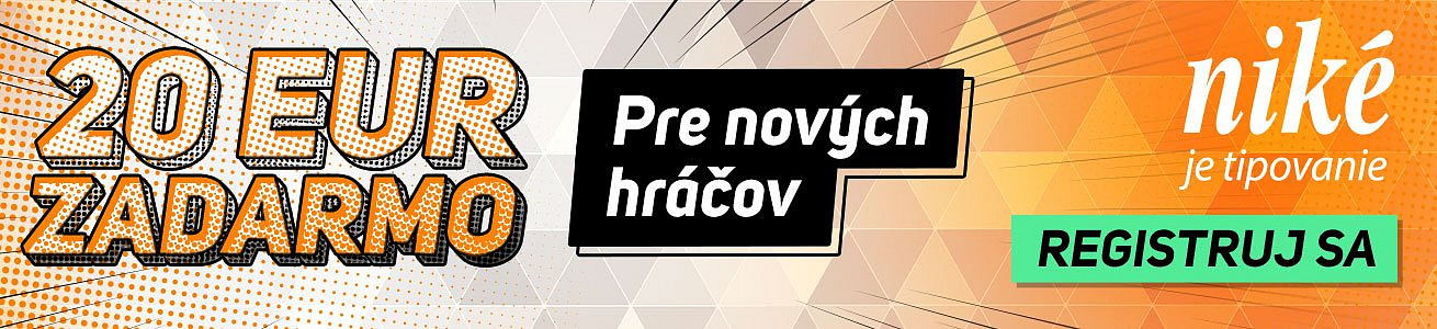Niké - 20 EUR Zadarmo